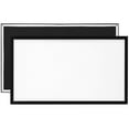 thumbnail image 1 of KFFKFF Projection Screen 120 inch 16:9 Movie Screen Fixed Frame 3D Projector Screen for 4K HDTV Movie Theater Home, 1 of 9