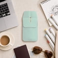 thumbnail image 2 of Qholemyo Large Capacity Leather Pencil Case Pouches Leak Proof Pouch Bags Durable Organizer For NursesMakeup Bag For Purse, 2 of 6