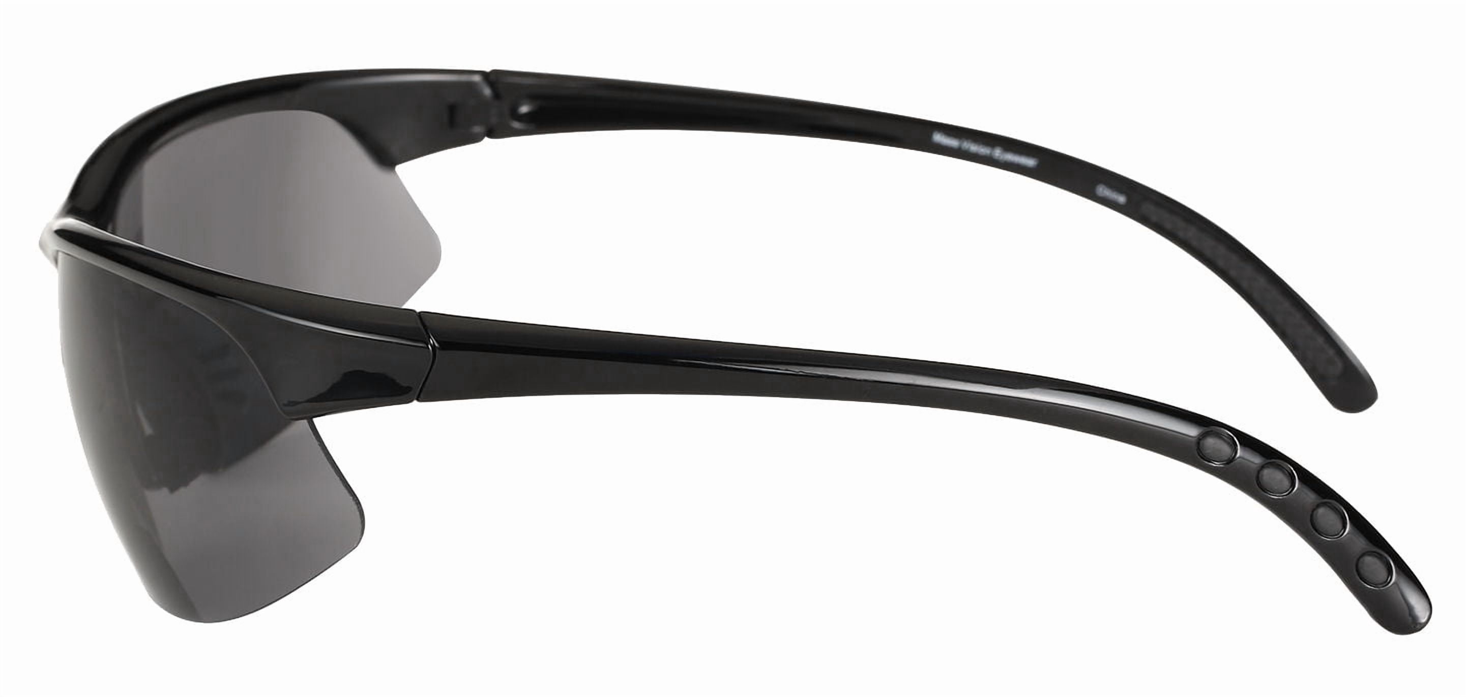 "The Allstars" 3 Pair Assortment of Bifocal Sport Wrap Reading Sunglasses for Men and Women - Black/Black - 2.50
