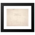 thumbnail image 2 of John Singer Sargent 14x12 Black Modern Framed Museum Art Print Titled - Studies for ‘Two Classical Male Figures Jumping’ (1919-1920), 2 of 5