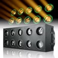 thumbnail image 1 of Projecteur Matrix Spliceable Led 10-Count 80w Leds RGBW avec Bande Led RGB Circulaire, Faisceau Stroboscopique, 1 of 7