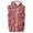 Hot Pink, variant on Mens Sleeveless Zip Up Hoodie Vest Casual Athletic Hooded Jacket with Leopard Print Lightweight Fleece Outerwear Khaki XL