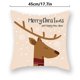 thumbnail image 2 of Matsuzay Funda de almohada de 2 uds., funda de almohada con estampado de elementos de Papá Noel de Navidad, decoración lavable para sofá, funda de Kits de decoración para fiestas B-06703 Matsuzay HA007819-03, 2 of 6