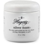 Hagerty Silver Foam Polish Tarnish Unscented Jar 7 Oz