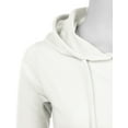 thumbnail image 4 of Doubju Womens Long Sleeve Kangaroo Pocket Hooded Midi Dress With Plus Size, 4 of 5