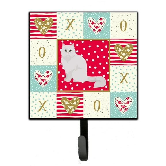 Chinchilla Persian Longhair Cat Love Leash or Key Holder