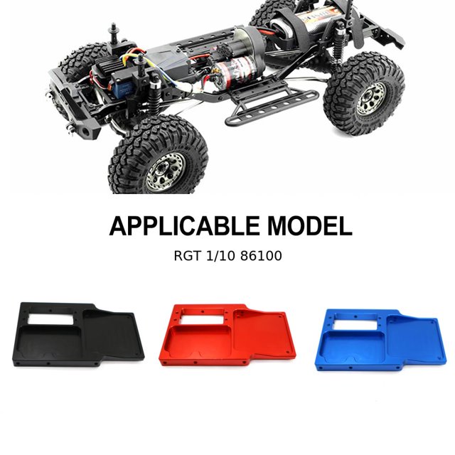 VONKY RCGOFOLLOW Precision Steering Servo Support For 1/10 RGT 86100 Crawler Accessory Dark Blue