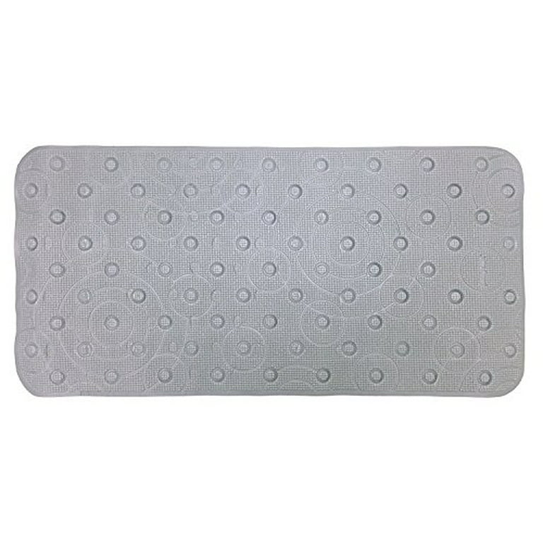 Anti Slip PVC Bathroom Mat-(2416)-Grey – Apricot