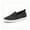 Black, variant on Womens Knit Slip on Flat Walking Shoes Comfortable Lightweight Soft Sole Non-Slip Nursing Work Driving Loafers Fall Casual Footwear Black Size 6