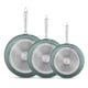 thumbnail image 1 of 3 Sartenes Sofia Metallic Color Verde  20, 24 y 28 cm, 1 of 5