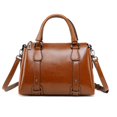 thumbnail image 4 of Bolso de mujer con textura de gran capacidad 2024 nuevo bolso de mano de cuero de moda bolso de mujer bolso de hombro de piel de vaca para mujer, 4 of 5