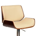 thumbnail image 2 of Armen Living London Swivel Barstool in Cream, 2 of 3