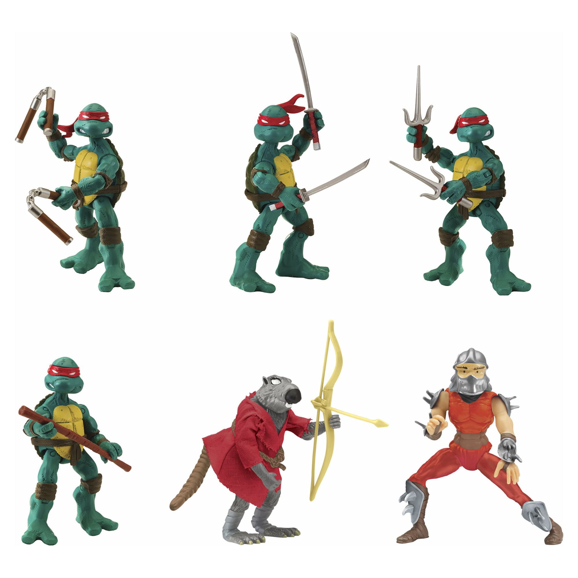 TMNT Teenage Mutant Ninja Turtles Original Comic Book Action Figures  Limited Edition Bundle Pack