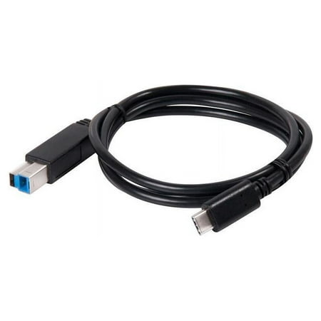 UPC: 0841615101023 | Club3D CAC-1524 3.3 ft. Black USB 3.1 Gen2 Type-C to Type-B Cable 1M./3.3Ft. M/M