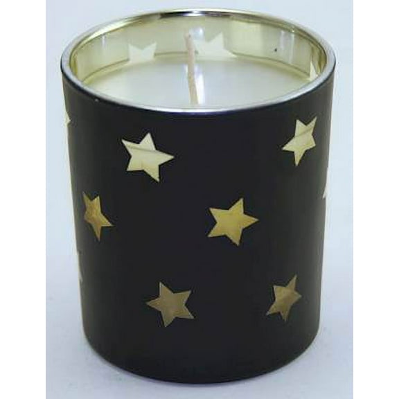 BLACK STARS Courtneys Candles 10 oz Limited Edition Scented Jar Candle - ORANGE BLOSSOM