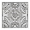 thumbnail image 2 of Unique Loom Outdoor Traditional Collection Area Rug - Deco (7' 10" Square White and Black), 2 of 6
