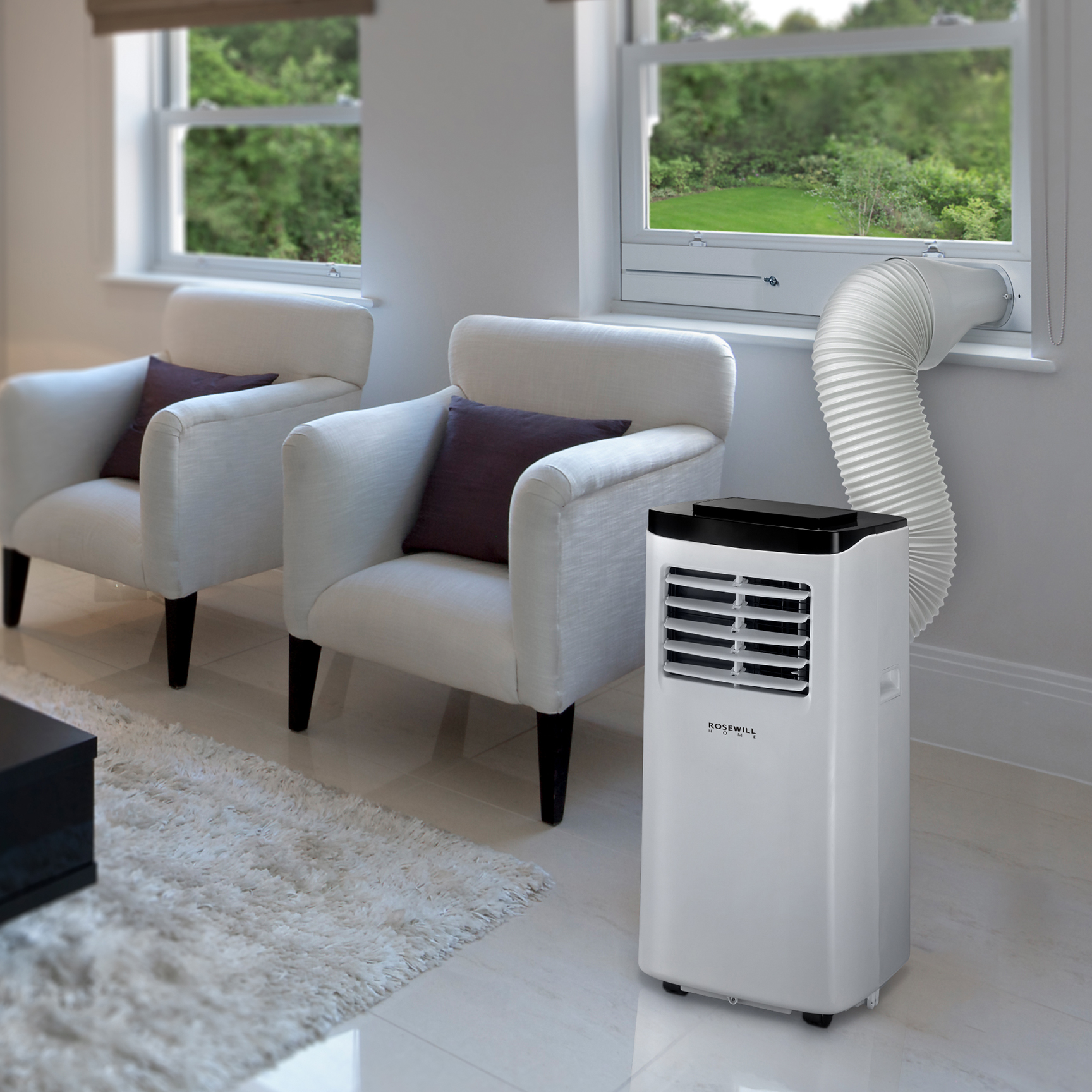 Rosewill 7000 BTU Portable Air Conditioner & Dehumidifier RHPA-18001