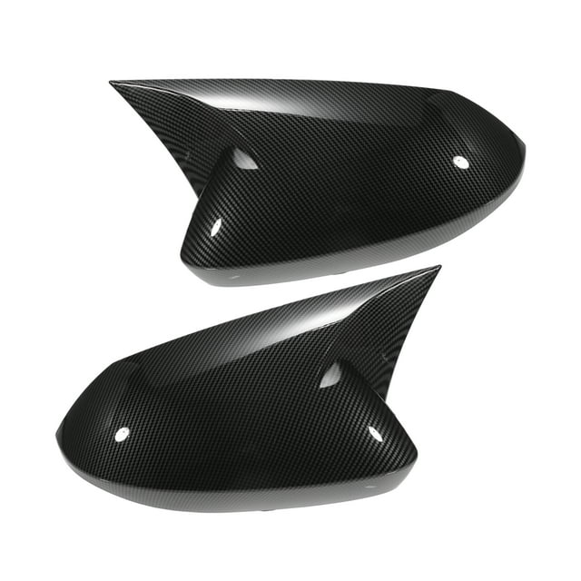 Unique Bargains 1 Pair Car Rear View Side Mirror Cover Overlay Carbon Fiber Pattern for Toyota Corolla 2020-2023