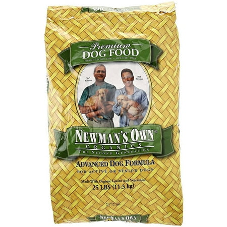 Newman's Own Dog Food, Premium, Advanced Dog Formula, 25 (Best First Dog Breed To Own)