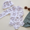 thumbnail image 6 of AJZIOJIRO 6M-8T Baby Toddler Girls Strap Swimsuit UPF 50+ Sun Protection Swimwear Infant Summer Bathing Suits, 6 of 9