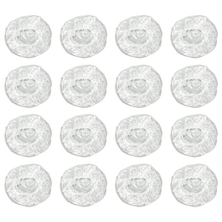 

5 Pack/500 Pcs Transparent Disposable One-off Ear Shield Simple Ear Protector for Hair Perm Dye Highlight (White)