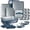 Denim without Handles, variant on Heavy Duty Stackable Nonstick Bakeware Set - Durable Easy Release Baking Set Cream 13 Pieces