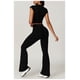 thumbnail image 2 of Conjuntos de entrenamiento for mujer, 2 piezas, sujetador deportivo, camiseta sin mangas, polainas de cintura alta, gimnasio, yoga, ropa activa, camiseta de entrenamiento for mujer, 2 of 6
