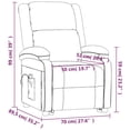 thumbnail image 2 of vidaXL Stand up Massage Chair Black Faux Leather, 2 of 5