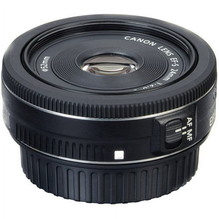 Canon EF-S 24mm f/2.8 STM Lens - 9522B002 - Walmart.com