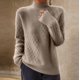 thumbnail image 1 of Suéter de cuello redondo de moda para mujer, suéter de blusa de punto informal de manga larga con cuello en V, suéter para mujer, 1 of 6