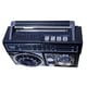 thumbnail image 3 of Radio Retro Portátil Recargable: Doble Panel solar/ Bluetooth/ USB/  Micro SD/ 3 Bandas de Radio/ Luz LED, 3 of 8