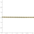 thumbnail image 2 of 10k 2.75mm D/C Quadruple Rope Chain in 10k Yellow Gold, 2 of 3