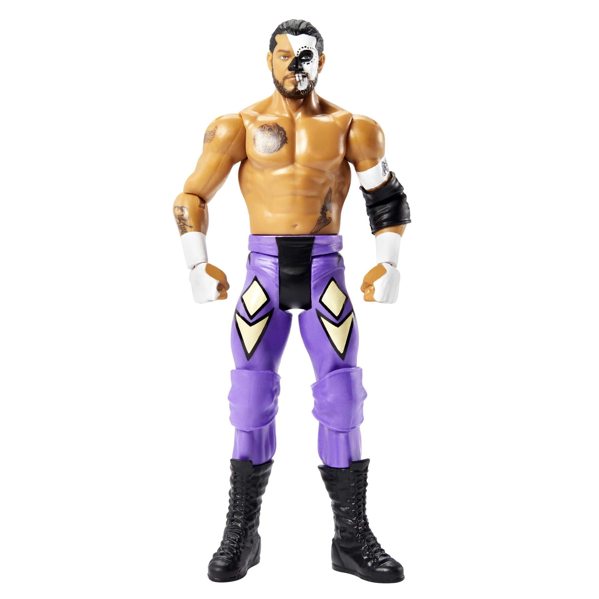 WWE Santos Escobar Action Figure, Posable 6-inch Collectible for Ages 6 Years Old & Up​​
