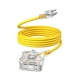 thumbnail image 1 of Cable de extensión DEWENWILS de 15 pies para exteriores, resistente, 15 A, 125 V, 1 of 7