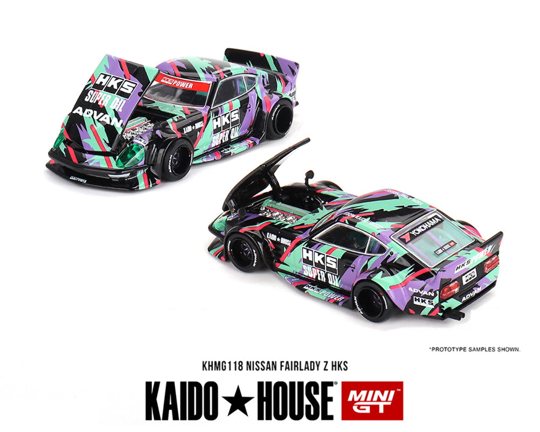 KAIDO★HOUSEMINIGT NISSNSKYLIENGT-R (R34) Preorder) Kaido House x Mini GT 1:64 Nissan Skyline GT-R