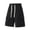 (Casual 109)Black, variant on Plus Size Shorts for Men Big Tall Bottoms Summer Casual Fashion Solid Color Multi Pocket Elastic Waist Straight Oversize Loose Short Pants