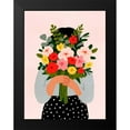 thumbnail image 2 of Borges, Victoria 15x18 Black Modern Framed Museum Art Print Titled - Darling Valentine II, 2 of 5