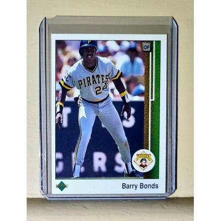 1988 Barry Bonds Upper Deck Baseball Card #440 Pirates