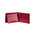 thumbnail image 2 of Cartera Tommy Hilfiger de piel fina y elegante para hombre, color rojo, 2 of 6