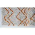 thumbnail image 3 of Ladole Rugs Sustainable Contemporary Trellis Machine Made Area Rugs Carpets in Orange, 3 of 4