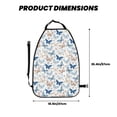 thumbnail image 2 of Naloa Butterfly 2Pcs Anti-Kick Back Seat Cover Kick Mat, Car Seat Protector with 3 Storage Pockets, 2 of 8