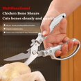 thumbnail image 3 of Kitchen Scissors: Heavy-Duty Poultry Shears That Effortlessly Cut Through Bones, Fish, Veggies & Nuts. Crafted from 3Cr13 Stainless Steel. (All-Purpose Scissors, Kitchen Shears), 3 of 4