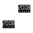 thumbnail image 4 of Inteprter Reloj de detección de presión de plástico: se pueden ajustar libremente cinco niveles de brillo y se pueden seleccionar de luz luz blanca 2Conjunto, 4 of 6