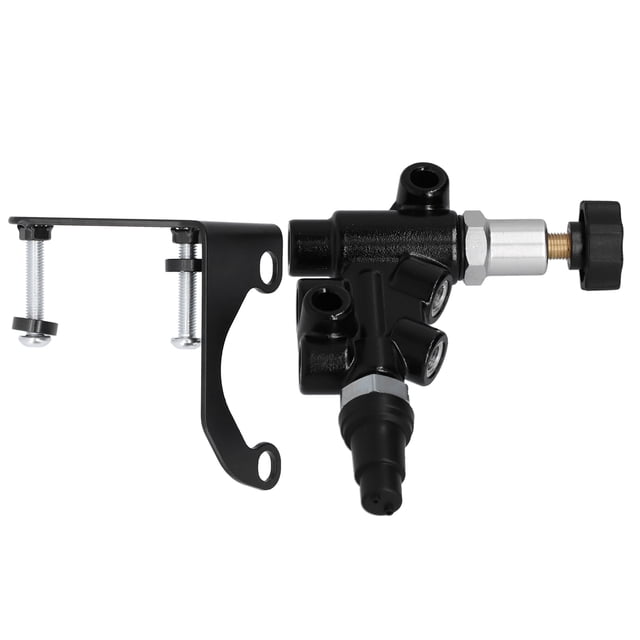 Brake Proportion Valve, Auto Brake Proportion Valve 260-13190 Aluminium Alloy Replacement Fit For Wilwood Style With Adjustable Knob