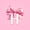 Pink H, variant on Erosebridal Cute Pink Bowknot Kids Twin Sheet Sets,Initial Alphabet M Bedding For Bowtie Girls 3-Piece