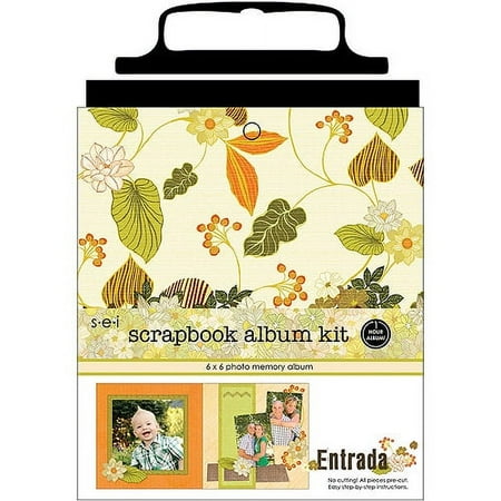 1 Hour Album Scrapbook Kit, 6" x 6"