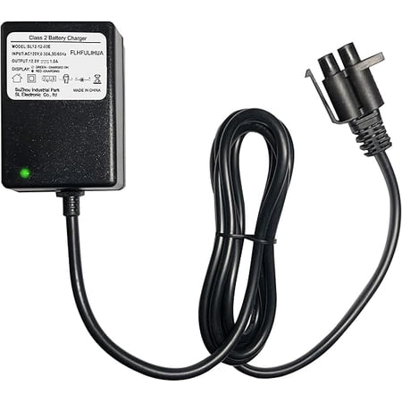 AoVoTo 12V Battery Charger for Ride On Power Supply Adapter for Yamaha Raptor 700R Toyota FJ Cruiser MegaTredz Motion Trendz 12 Volt Electric Wheels Cars UL Listed