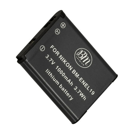 BM Premium 1000mAh Power Battery for Nikon Coolpix A300 W150 EN-EL19