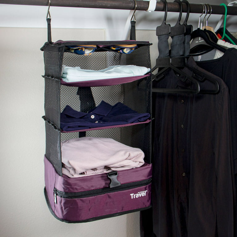  SJEhome Portable Hanging Travel Shelves Bag Multiple