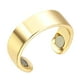 thumbnail image 4 of Anillos Abiertos para Hombres Mujeres Joyas para Anillos Ajustables Magnéticos Unisex Dorado, 4 of 6
